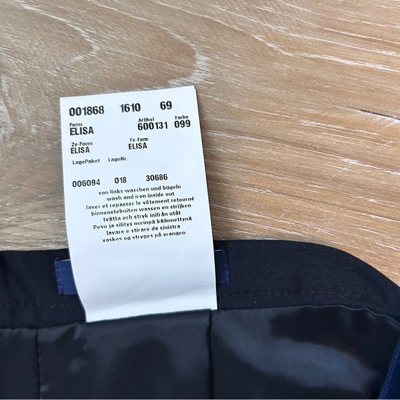 NWT Atelier Gardeur Elisa Black Pencil Skirt - Picture 7 of 7